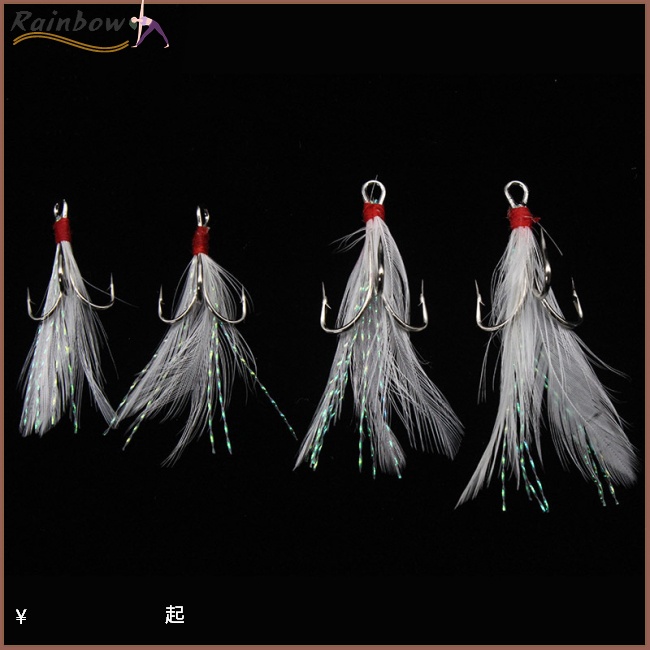 [COD] 2 / 4 / 6 / 8 / 10# Mồi Giả Nhử Cá Bằng Nhựa Có Móc Câu Tiện Lợi