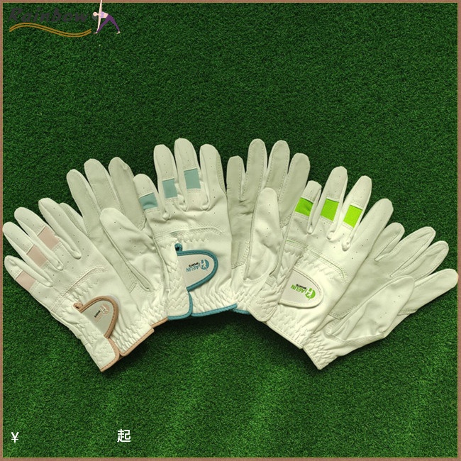 1 Đôi Găng Tay Đánh Golf Có Dây Thun Co Giãn Thoải Mái Chống Mài Mòn Dành Cho Bé Trai Gái