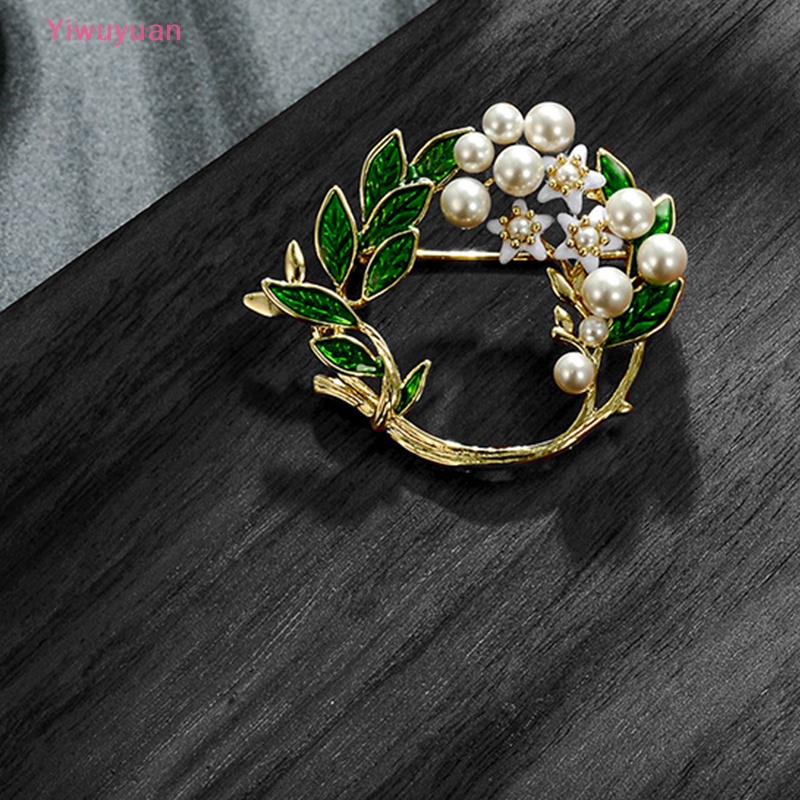 < Yiwuyuan > Ghim Cài Áo Hình Hoa Lily Tráng Men Cao Cấp Sáng Tạo Đơn Giản Thời Trang Mới Dành Cho Nữ