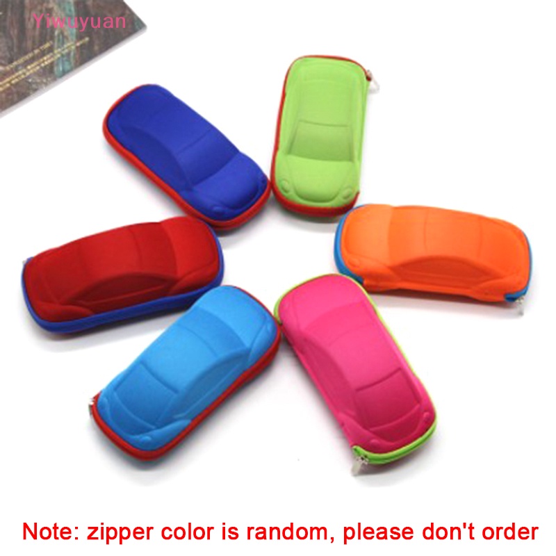 < Yiwuyuan > Túi Đựng Mắt Kính Hình Xe Hơi Dễ Thương Cho Bé Mới