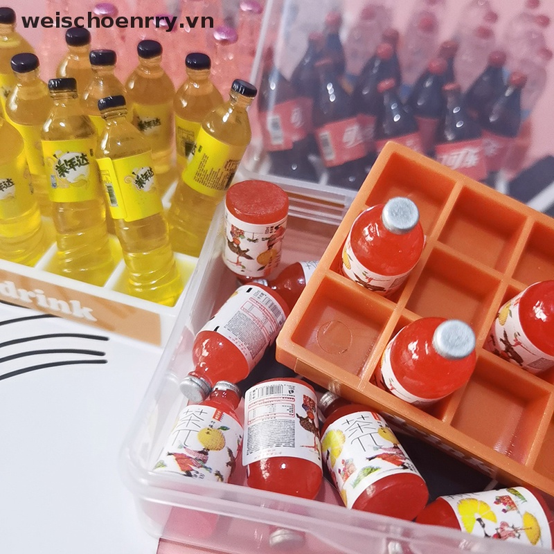 Khay Đựng Thức Uống Mini Dùng Trang Trí Nhà Búp Bê