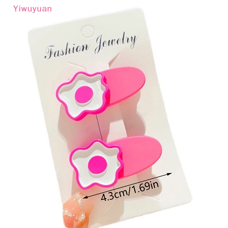 2 Kẹp Tóc Hình Động Vật Dễ Thương Cho Bé Gái