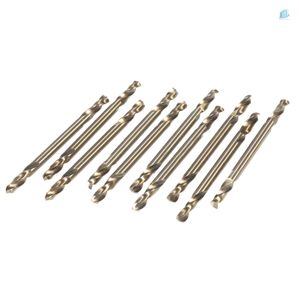 Bộ 10 Mũi Khoan Hai Đầu HSS-Co M35 Kích Thước 1 / 8 &quot;s2mwvn