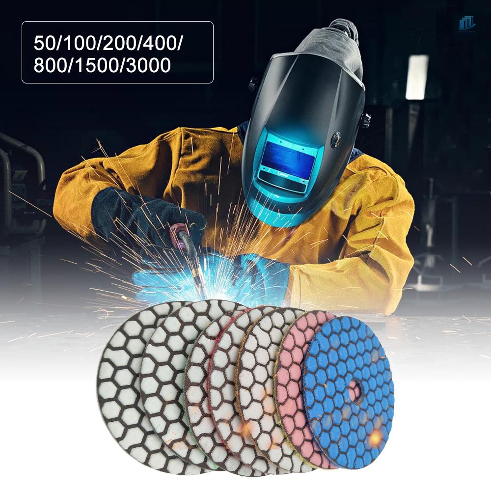 Set 7 Miếng Đánh Bóng 4 Inch Chuyên Dụng Cao Cấp s2mwvn