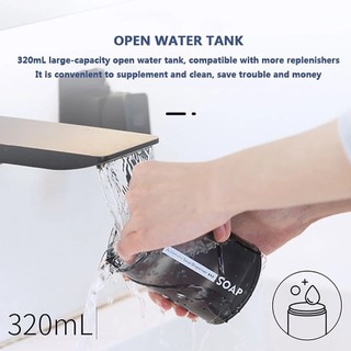 Automatic Foam Dispenser LED Display Rechargeable Household Desktop Automatic Soap Dispenser Automatic Foaming Dispenser