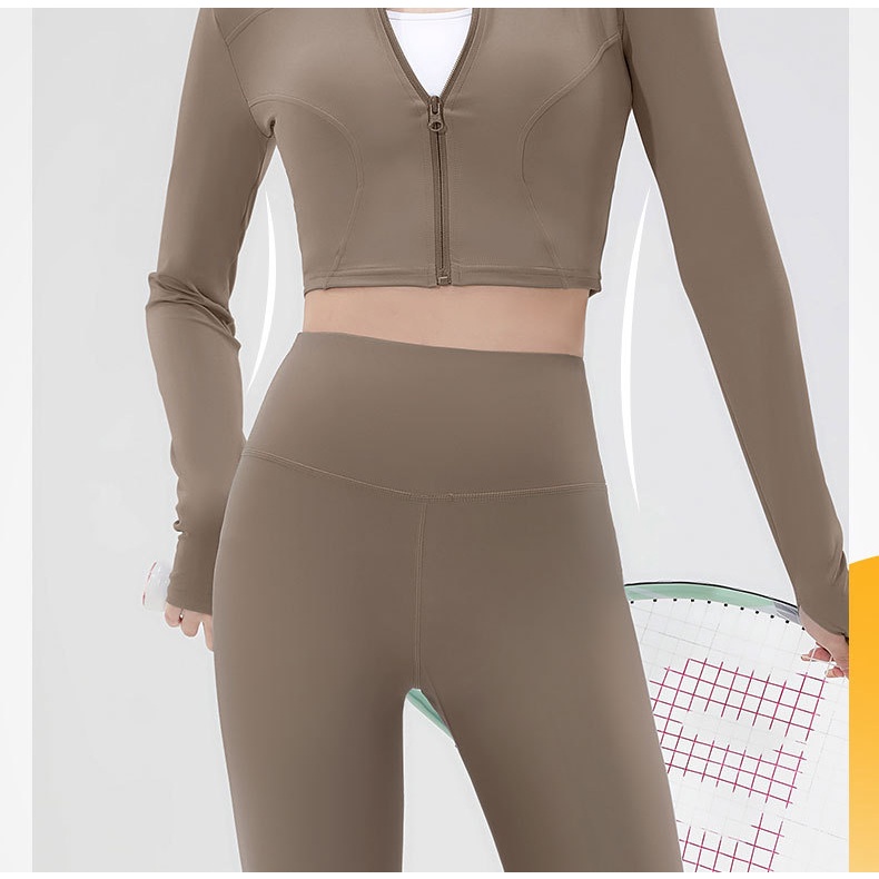 Quần Tập Yoga Lưng Cao Bốn Mặt Co Giãn Phong Cách Mới