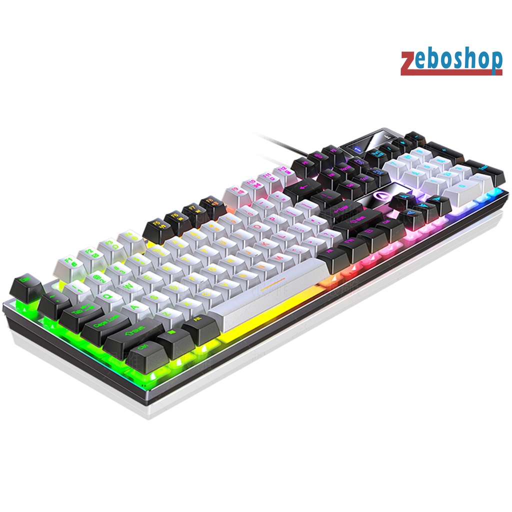 Bàn Phím Cơ K500 104 Phím Nhiều Màu Sắc Dành Cho Game Thủ