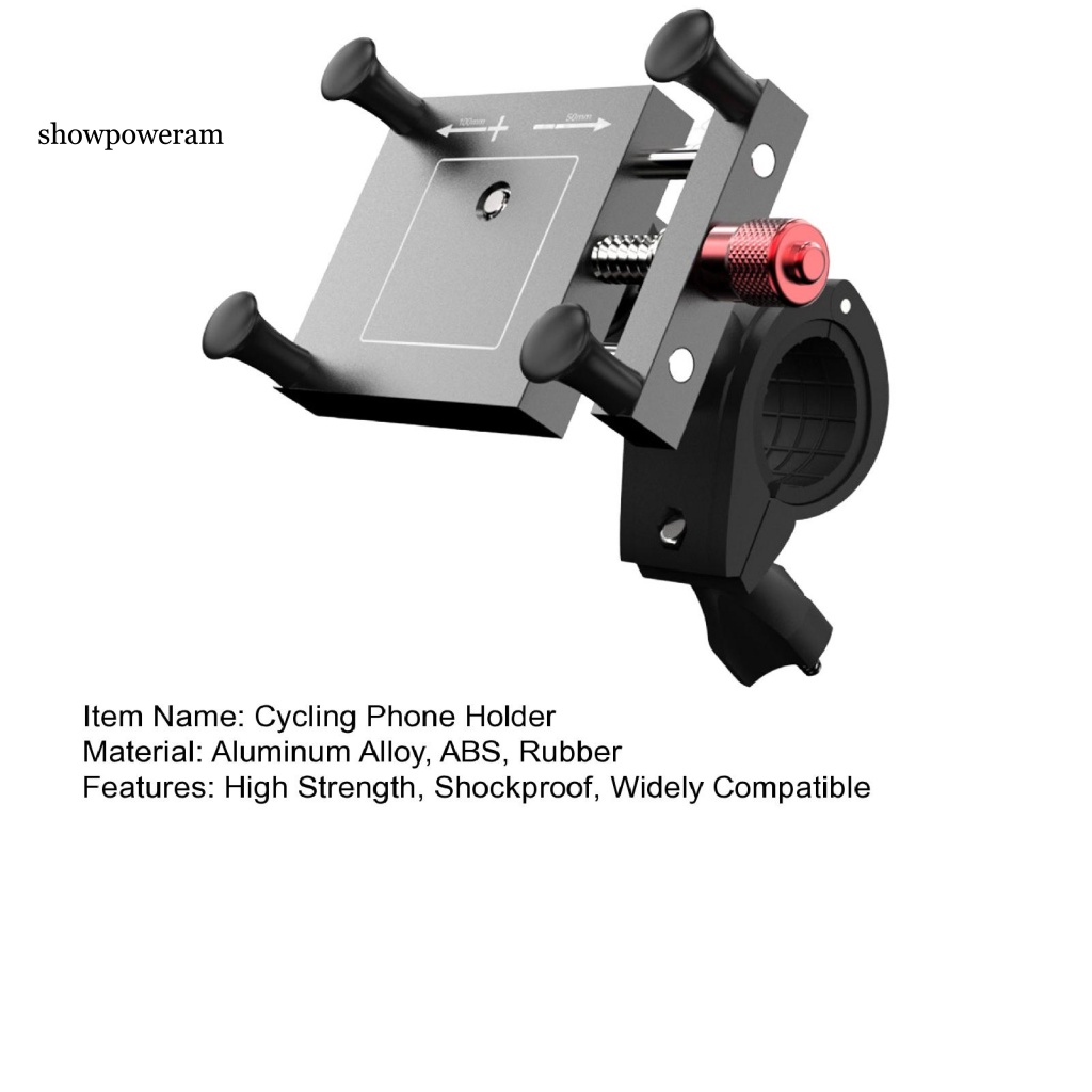 Giá Đỡ Điện Thoại Định Vị GPS Chống Sốc Dễ Lắp Đặt Cho Xe Đạp / Mô Tô