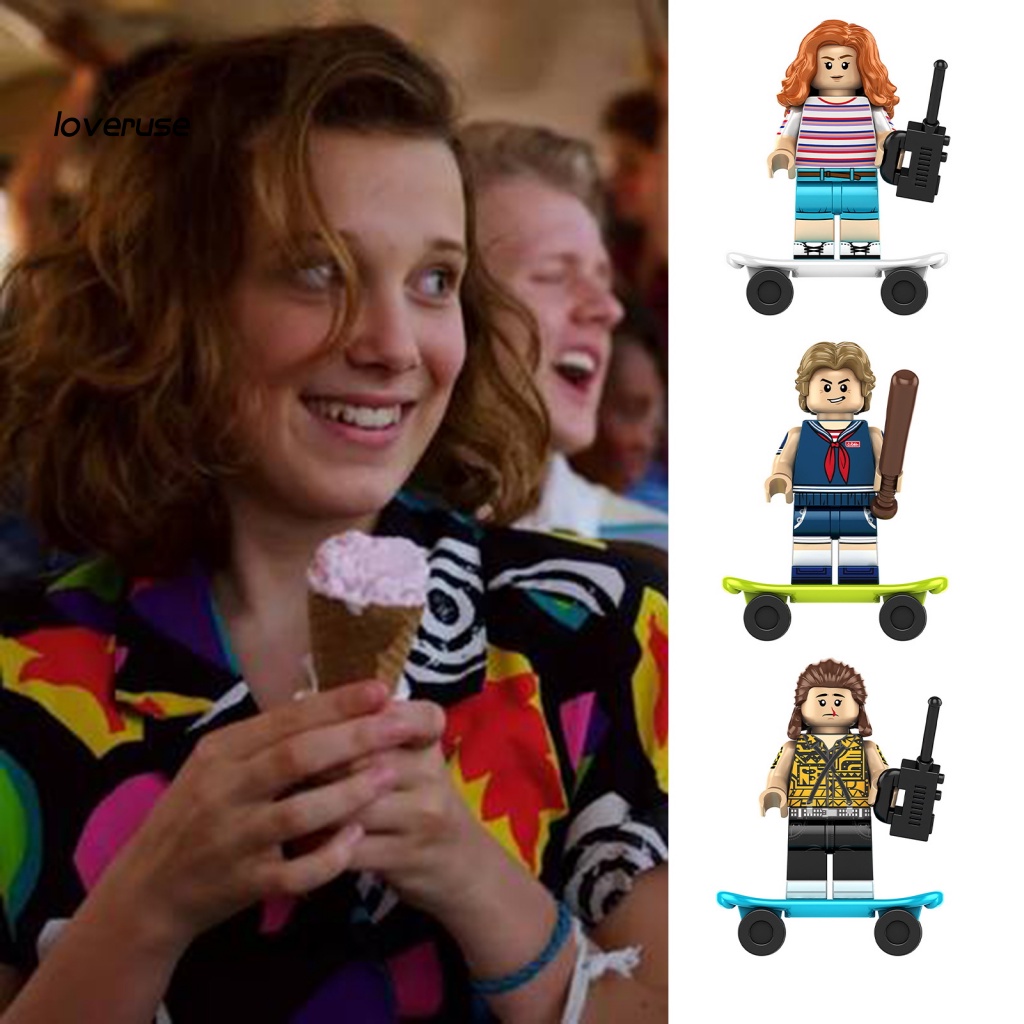 Set 8 Mô Hình Đồ Chơi Nhân Vật Trong Phim Stranger Things