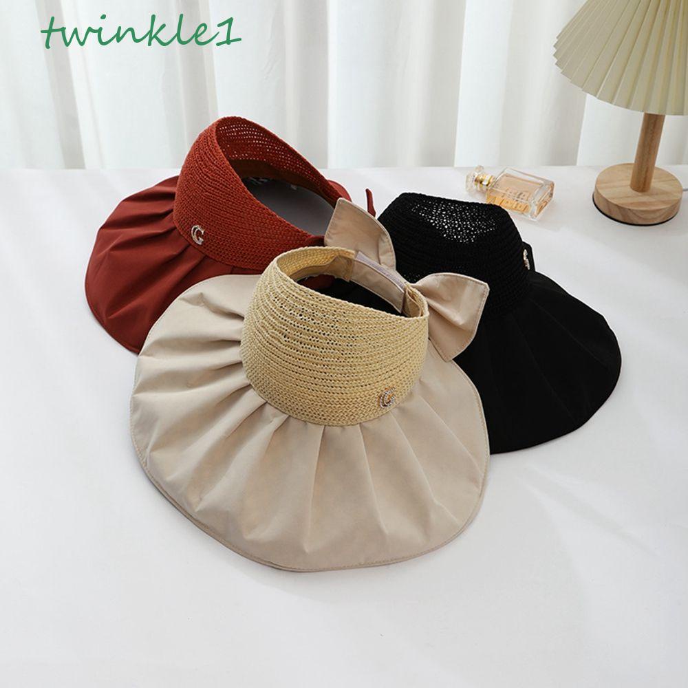 Nón Tai Bèo Vành Rộng Họa Tiết Sọc Caro Thời Trang Đi Biển