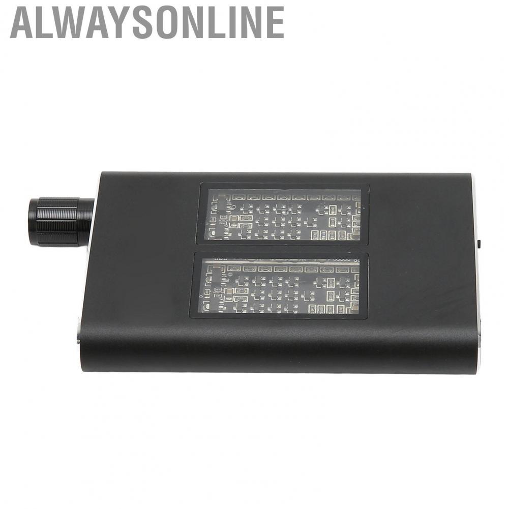 Alwaysonline Stereo Headset Amp  Headphone Amplifier 2 Stage Gain Switch Rechargeable for Mobile Phones