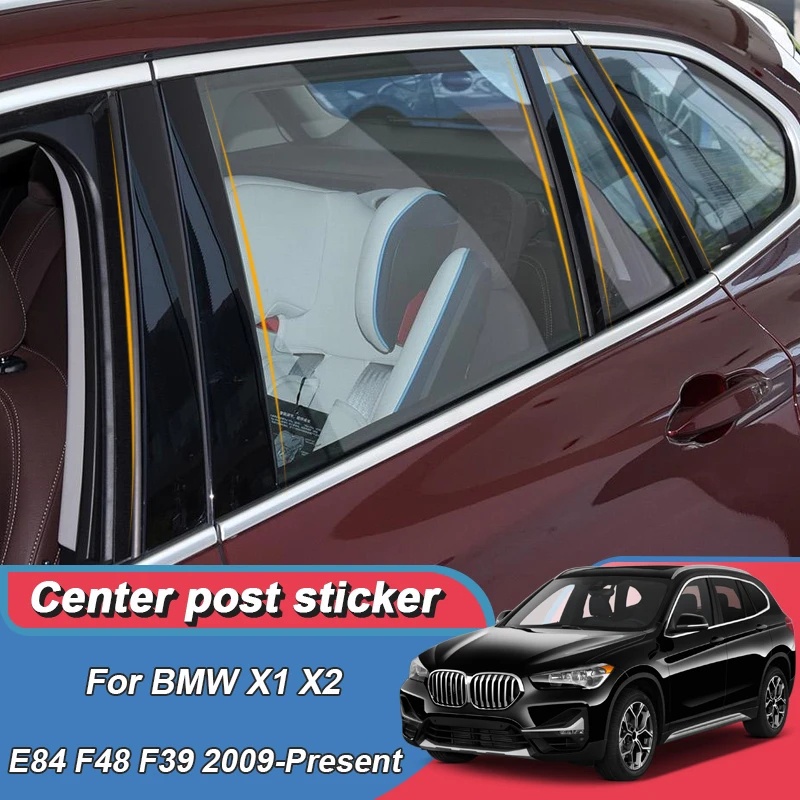 Phim Dán Trang Trí Cửa Sổ Xe Hơi Màu Đen Bóng Cho BMW X1 E84 2010-2015 F48 F48lci 2016-2022