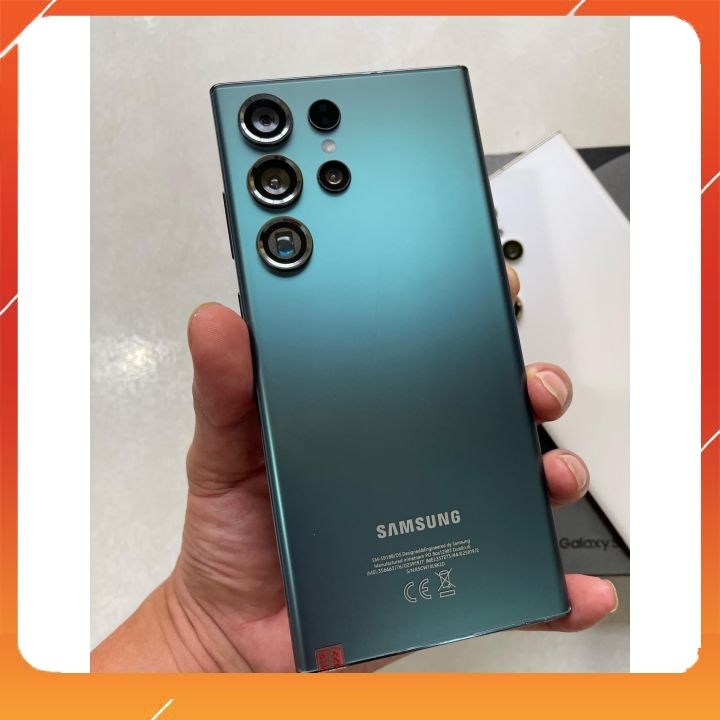 Điện thoại Samsung Galaxy S23 Ultra bản ram 8gb cấu hình 256gb tình trạng máy đẹp 98% đủ hộp bảo hành 1 năm