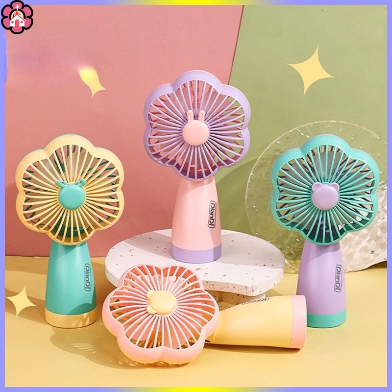 Quạt Điện Cầm Tay Có Đèn LED Và Kích Thước Bỏ Túi Tiện Dụng Cho Văn Phòng