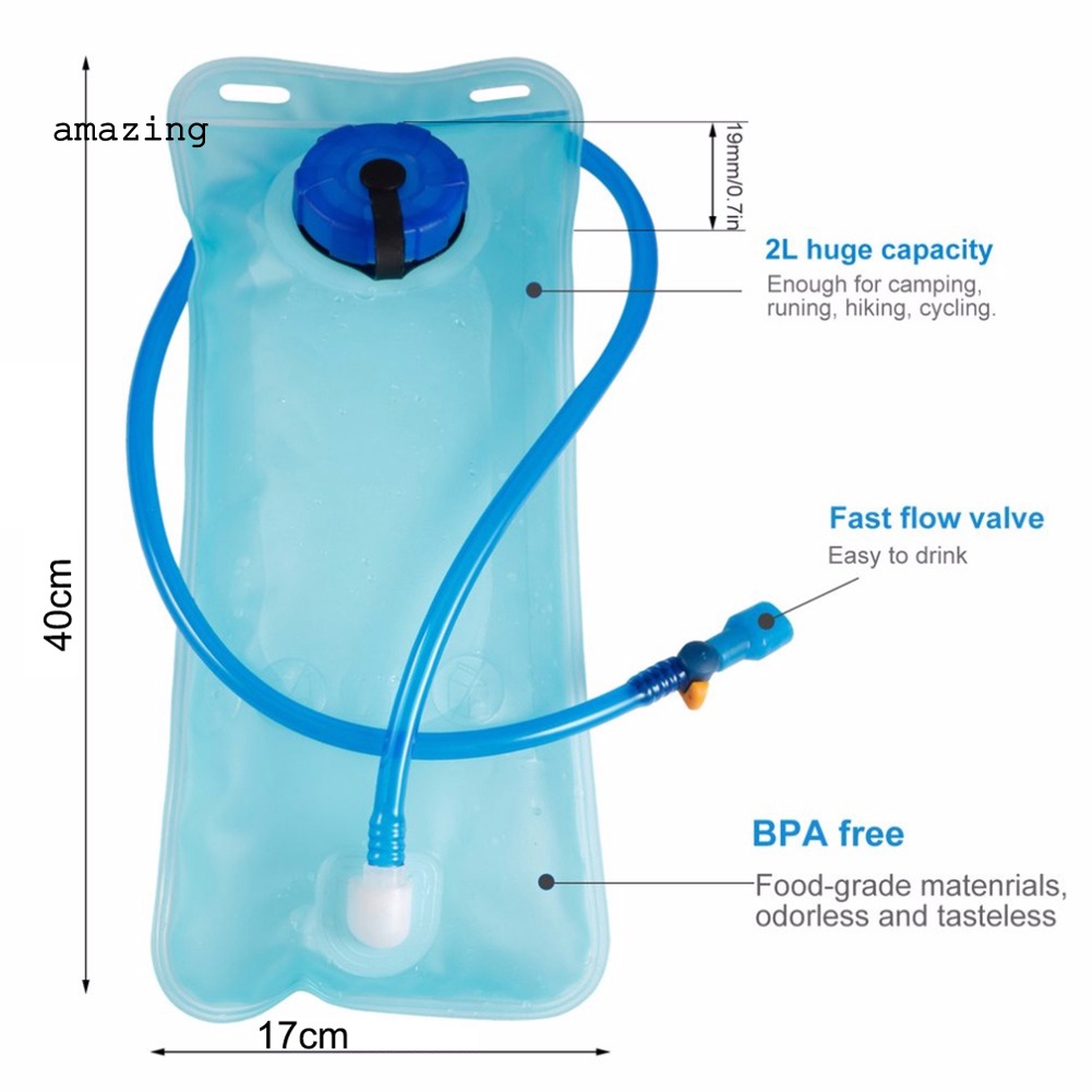 Túi Đựng Nước Dung Tích 2L Tiện Dụng Khi Đi Xe Đạp Leo Núi