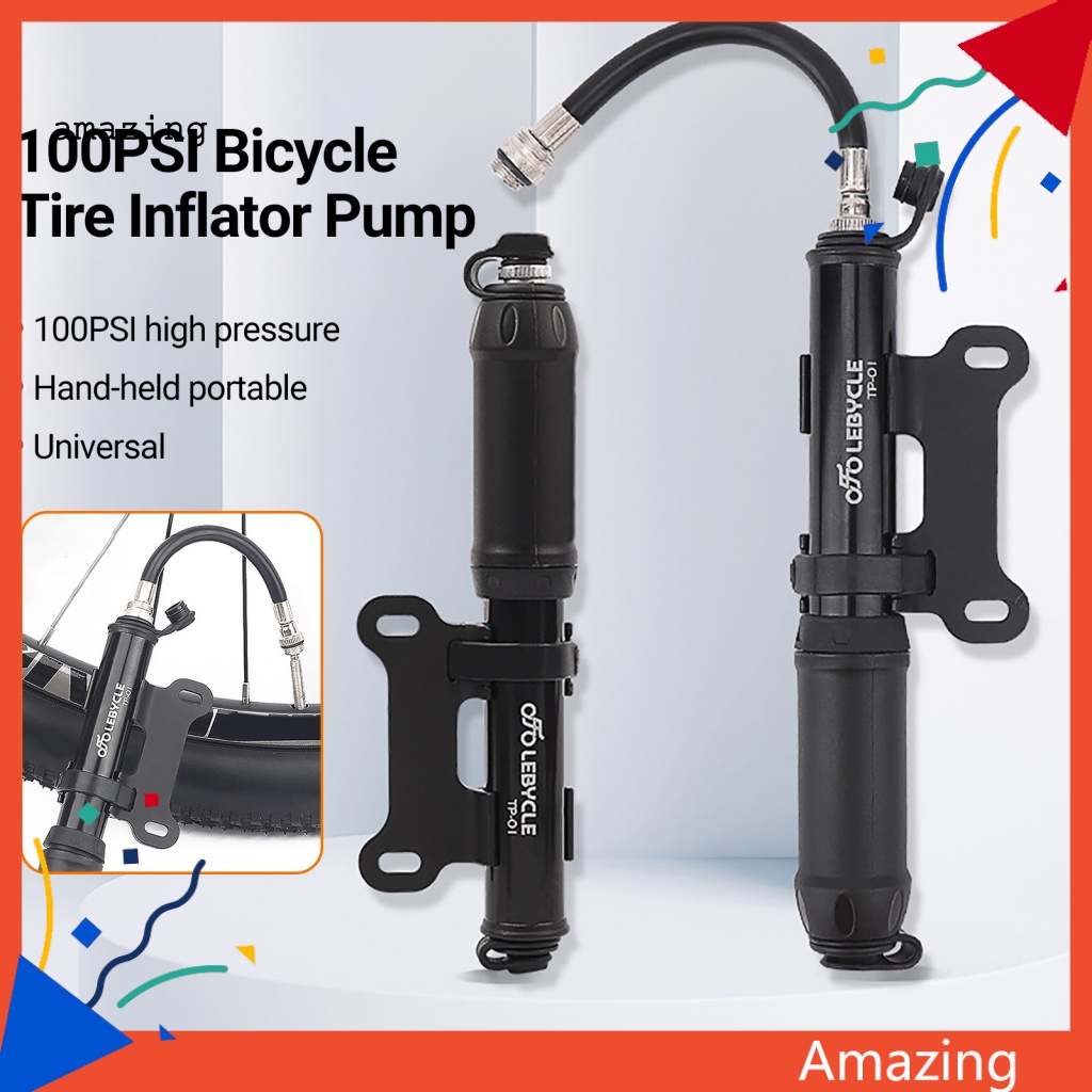 Ống Bơm Xe Đạp Mini Presta Schrader Tiện Dụng