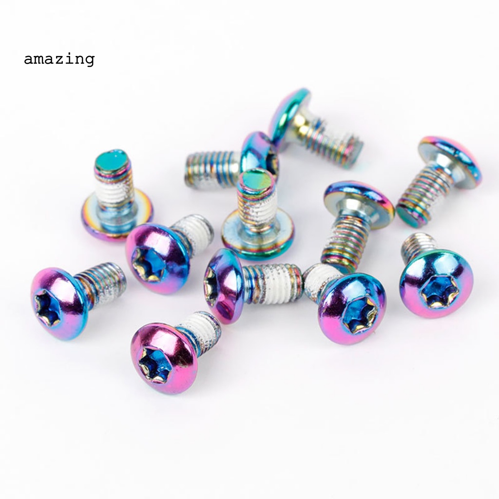 Set 16 Ốc Vít Đĩa Xe Đạp 7 Màu Tiện Dụng