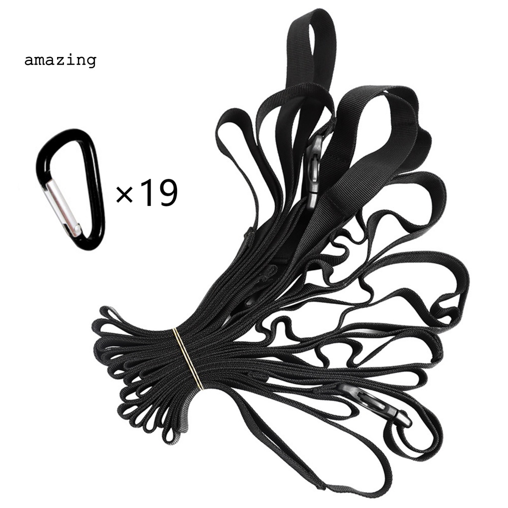 Dây Treo Quần Áo Cắm Trại Kèm Móc Chắc Chắn Tiện Dụng