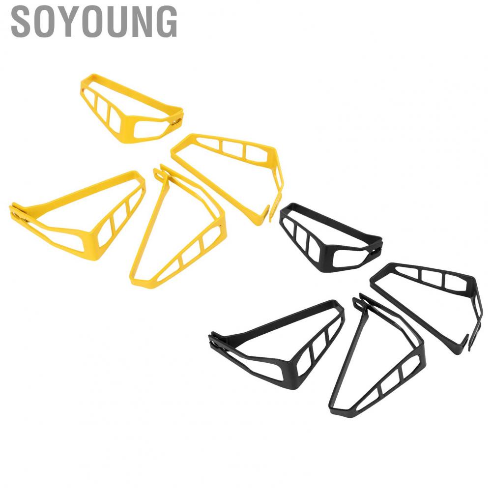 Soyoung Turn Signal Protective Cover  Front Rear Aluminium Alloy Motorcycle Turn Light Guard  Break  for Motorbike