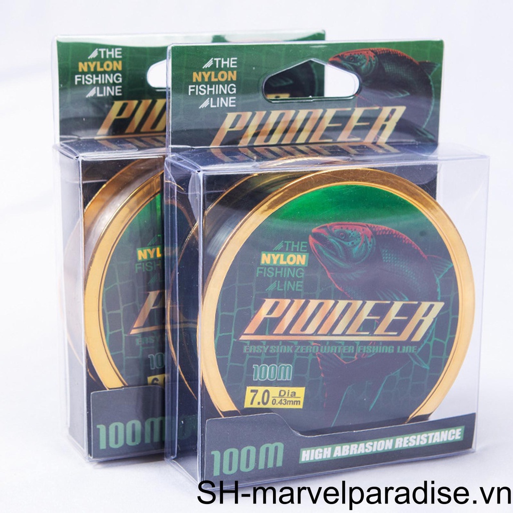 Cuộn Dây Câu Cá 100M Siêu Bền Chống Thấm Nước