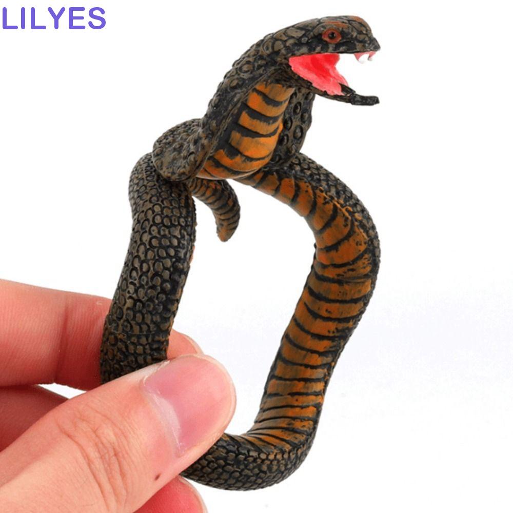 Lilyes Vòng Đeo Tay Rắn Hổ Mang Vui Nhộn Mô Hình Rắn Hổ Mang Prank Python