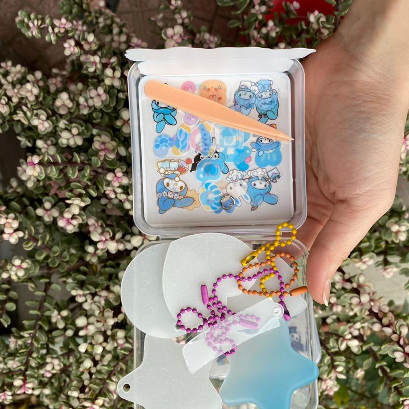 Set DIY Tự Trang Trí Móc Khoá