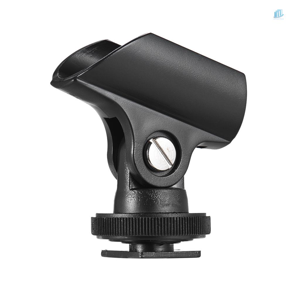 Giá Đỡ Micro Bằng Nhựa 19mm Và Lỗ Ốc Vít 1 / 4 &quot;Cho Máy Ảnh DSLR Andoer