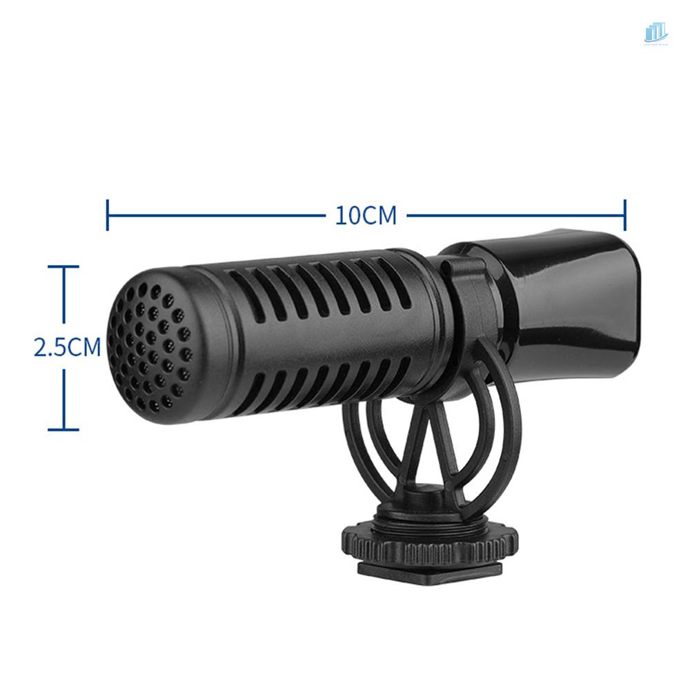 Micro Cardioid Mini Chốt Cắm 3.5mm TRRS Chống Sốc Cho Điện Thoại Thông Minh