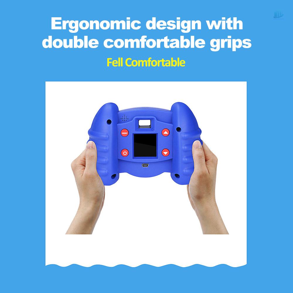 Máy Ảnh Kỹ Thuật Số 2MP HD Màn Hình Cảm Ứng 1.44 Inch TFT 0.3MP CMOS Cho Bé Và Phụ Kiện