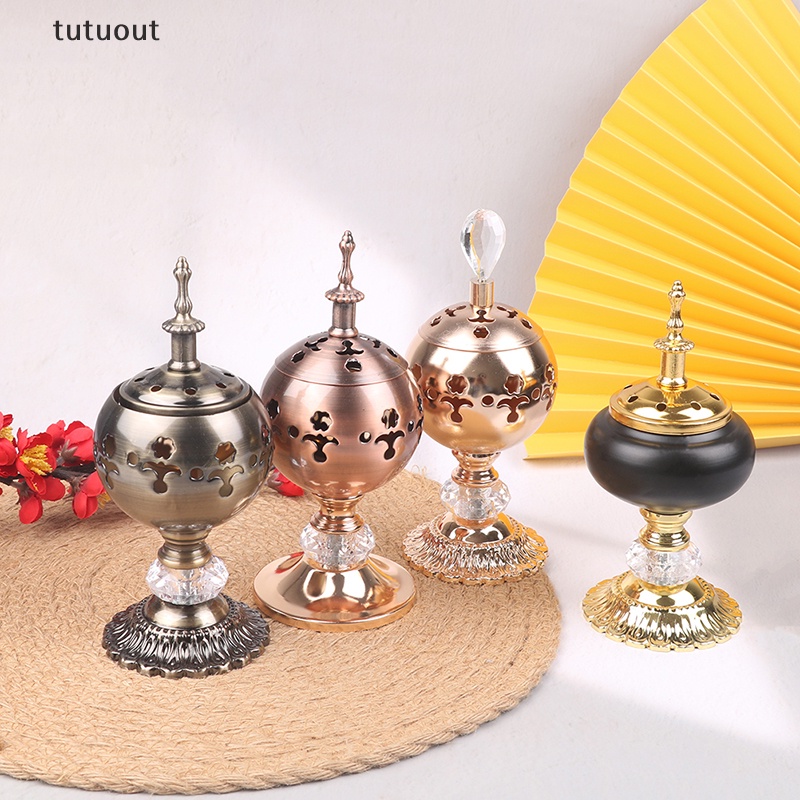 Đế Đốt Trầm Hương Mini Bằng Kim Loại Hình Nón Dùng Trang Trí Phòng Tập Yoga