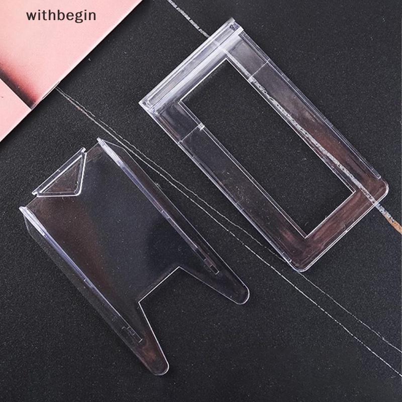 1 Giá Đỡ Trưng Bày Thẻ Ảnh Điện Thoại Bằng Nhựa Có Thể Điều Chỉnh