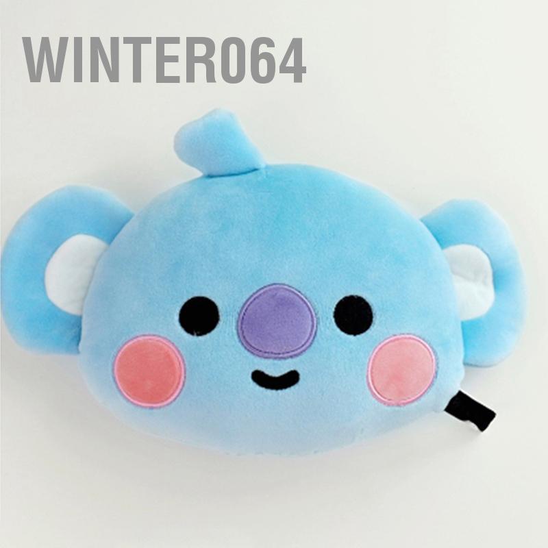 Winter064 Gối Kê Cổ Ô Tô Hình Động Vật Dễ Thương Tựa Đầu Hỗ Trợ Giảm Áp Lực Bảo Vệ Tử Cung