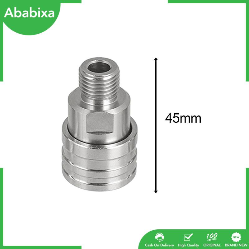 Đầu Nối Áp Suất M14 Bằng Thép Không Gỉ Bền Bỉ Nhỏ Gọn 1 / 4 Dành Cho Vòi Rửa Điện