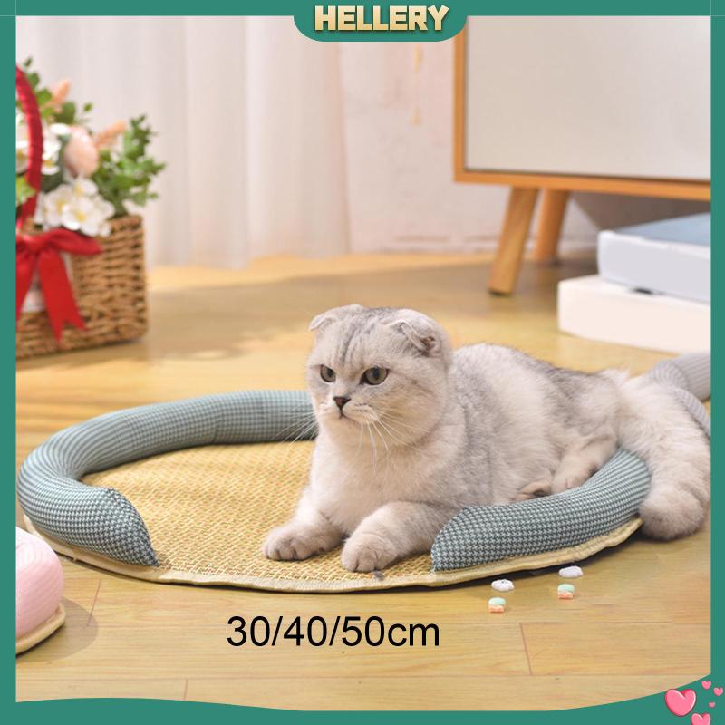 Thảm Mây Làm Mát Mùa Hè Chống Trượt Cho Thú Cưng