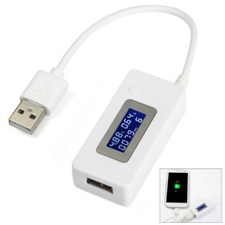 KCX-017 LCD Micro USB Charger Battery Capacity Voltage Current Tester
