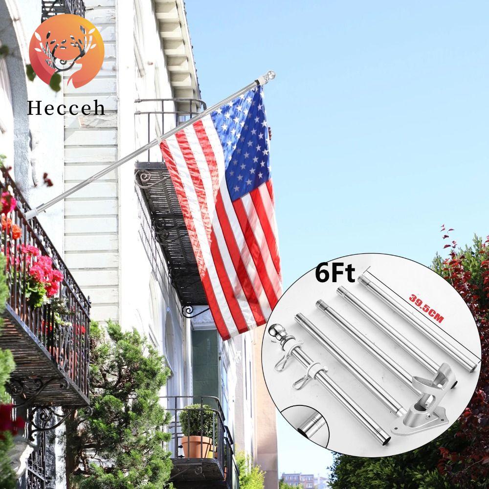 Giá Đỡ Cờ Treo Tường 6ft Có Thể Điều Chỉnh Tiện Dụng