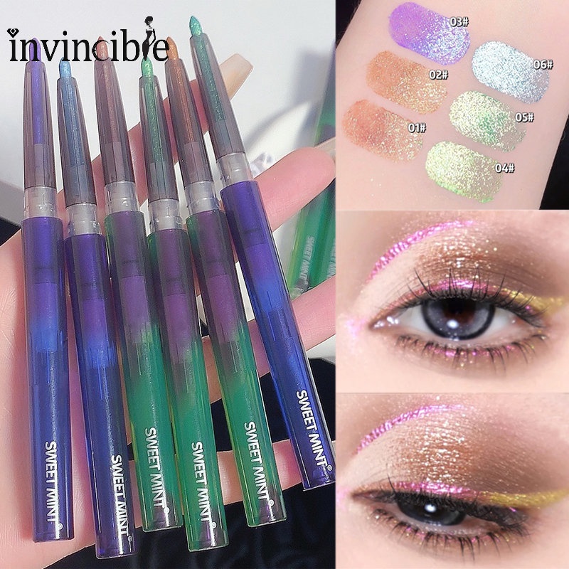 Bút Chì Kẻ Mắt / Phấn Mắt Ánh Nhũ Ngọc Trai Chống Nước Lâu Trôi