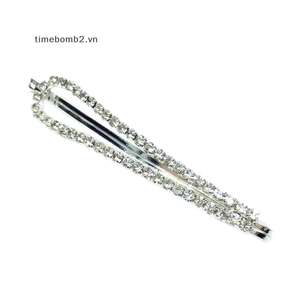 Lược Cài Tóc Hình Hoa Đính Đá Pha Lê Cho Cô Dâu