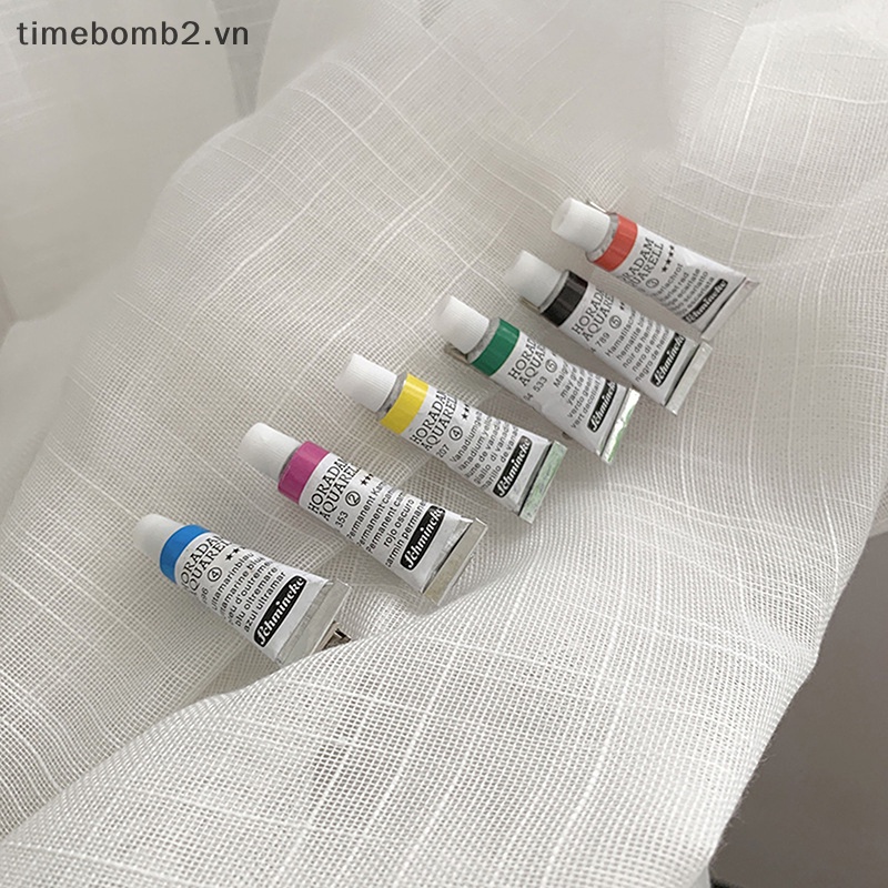 {Timebomb} Kẹp Tóc Mỏ Vịt Màu Nước Sơn Thủ Công Sáng Tạo Vui Nhộn Cho Nữ