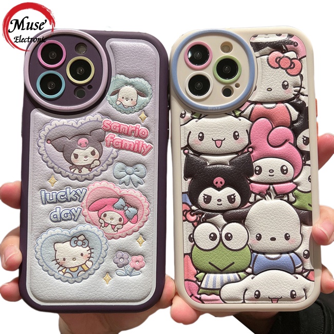 Ốp Điện Thoại In Họa Tiết Hoạt Hình Dễ Thương Cho Iphone 14 / 13 / 12 / 11