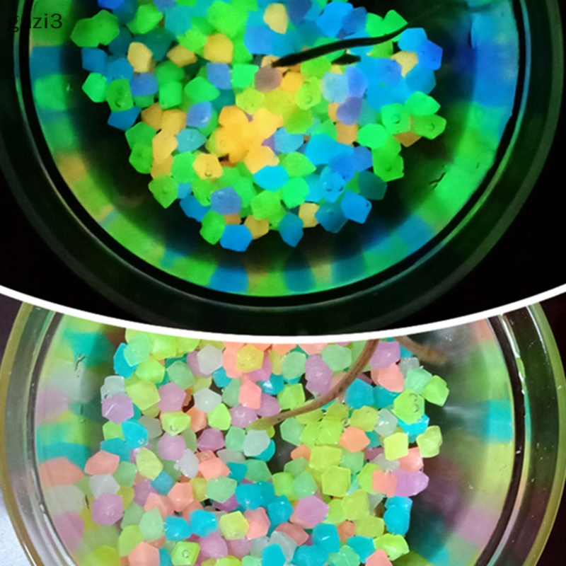 Hộp 300 Viên Đá Cuội Phát Sáng Dùng Trang Trí Bể Cá / Sân Vườn