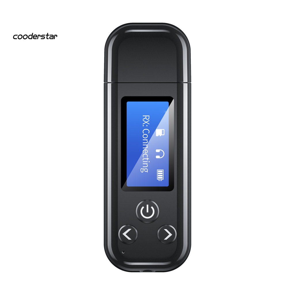 Thiết Bị Truyền Nhận Tín Hiệu Bluetooth 5.0 3.5mm Màn Hình LCD Không Dây Chuyên Dụng