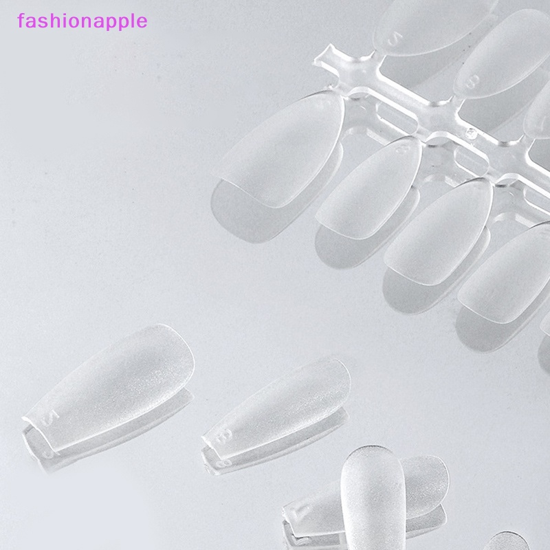 Bộ 100 Móng Tay Giả Đính Đá / Vuông / Che Phủ Toàn Diện