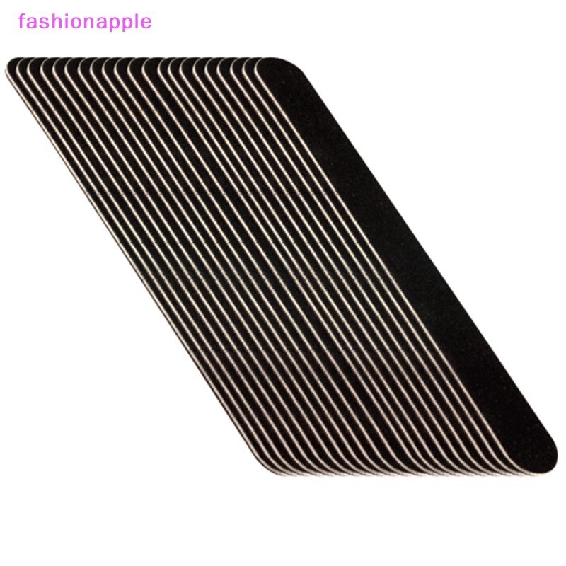 Bộ 10 Cây Dũa Móng Tay Màu Đen Chuyên Dụng Cho Salon