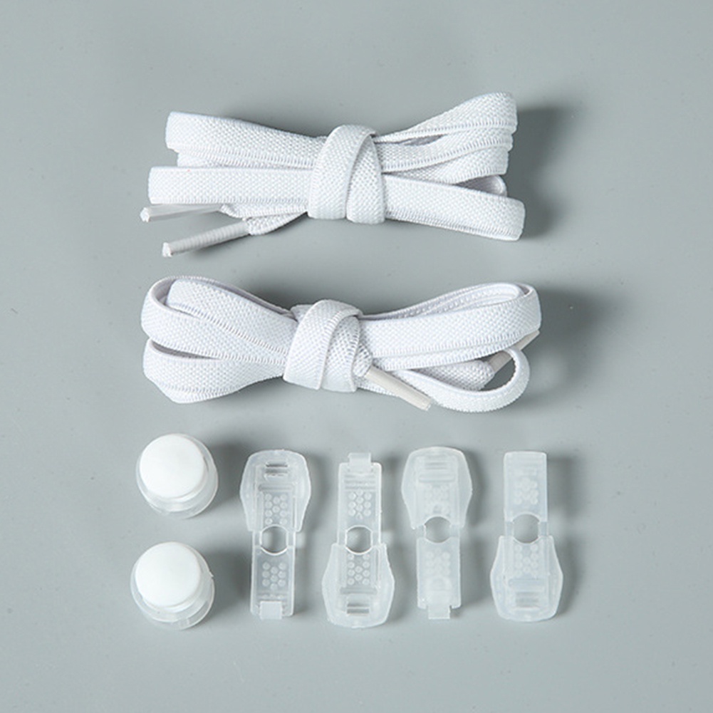 Set 4 Khóa Tròn + 2 Dây Giày Kèm 4 Kẹp Giữ Tiện Lợi