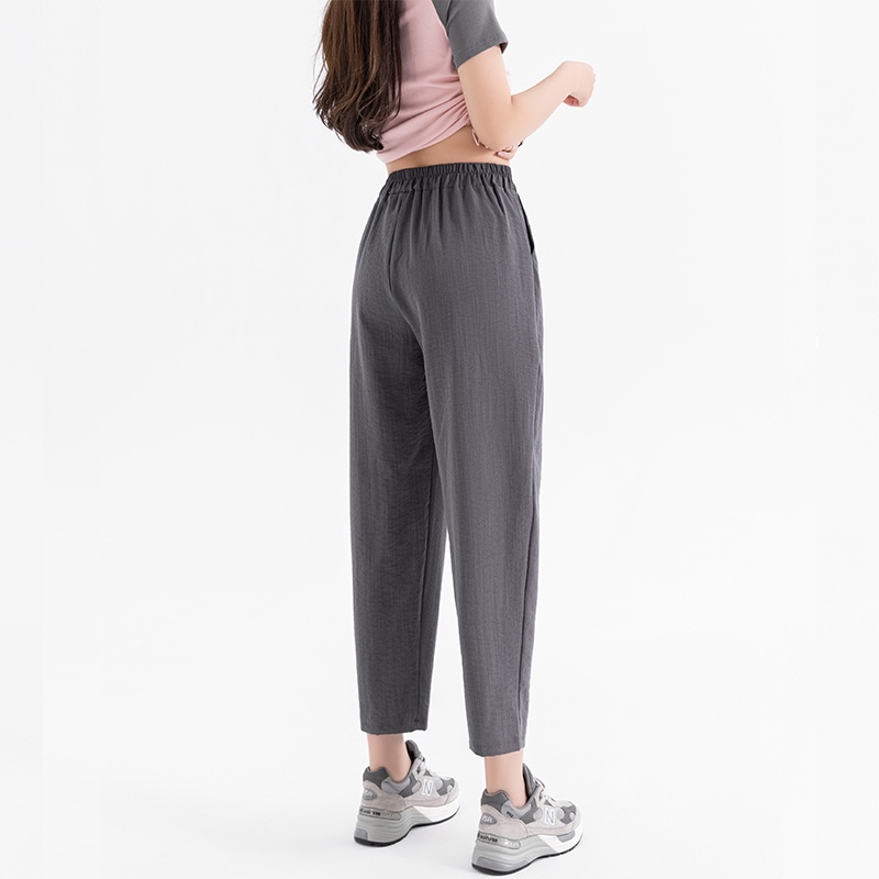 SUXI Quần Dài Ống Đứng Lưng Cao Tôn Dáng Thời Trang Hè Cho Nữ