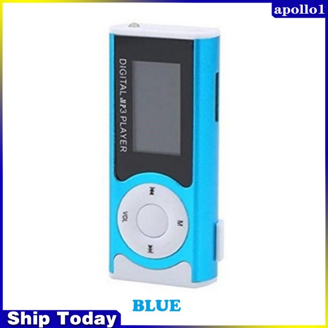 Máy Nghe Nhạc MP3 Màn Hình Lcd Hỗ Trợ Thẻ Nhớ Micro Tf Sd