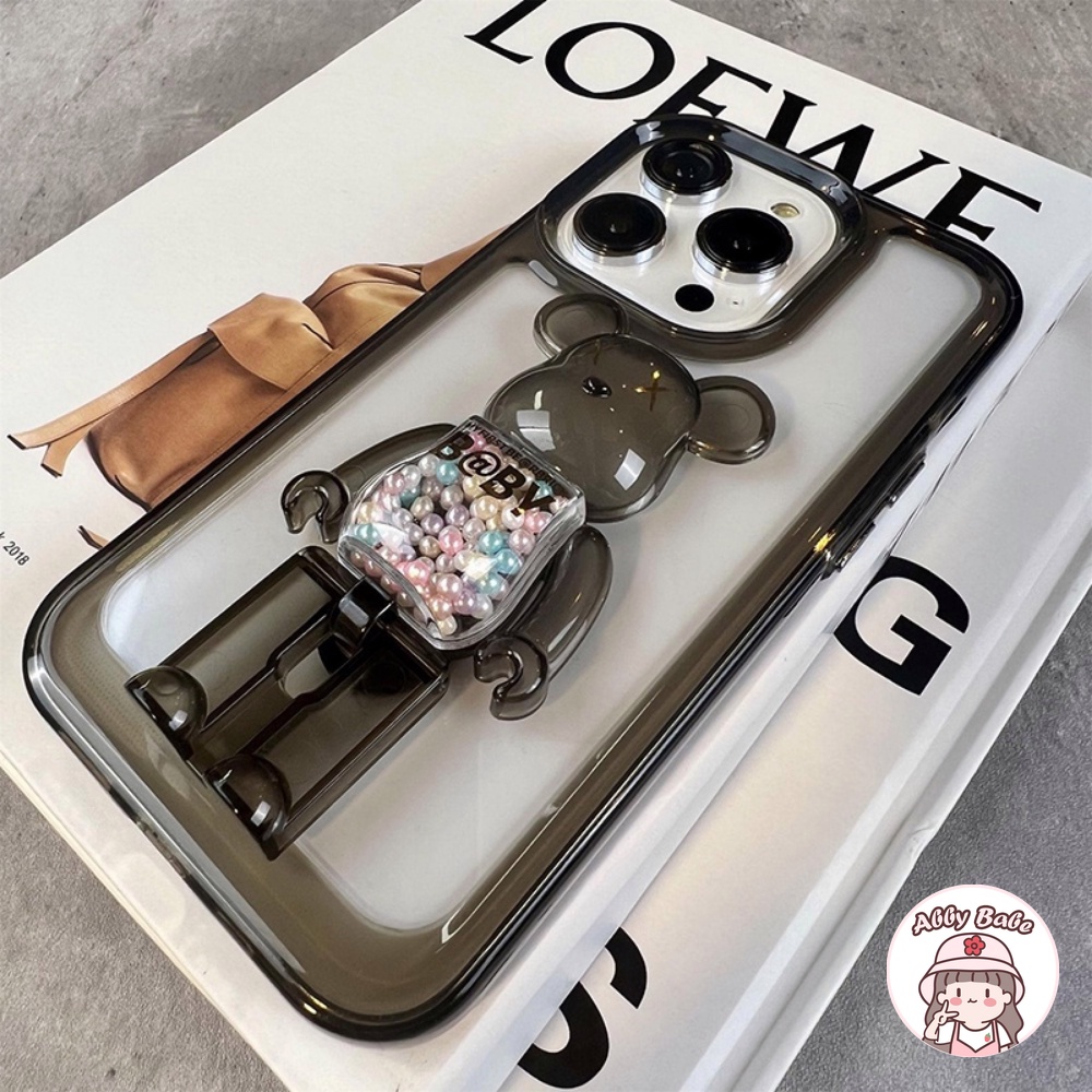 Ốp Điện Thoại TPU Dẻo Gắn Giá Đỡ Hình Kaws Phong Cách Hàn Quốc Cho IPhone 14 Pro Max 11 12 11 Pro Max X XS 7Plus