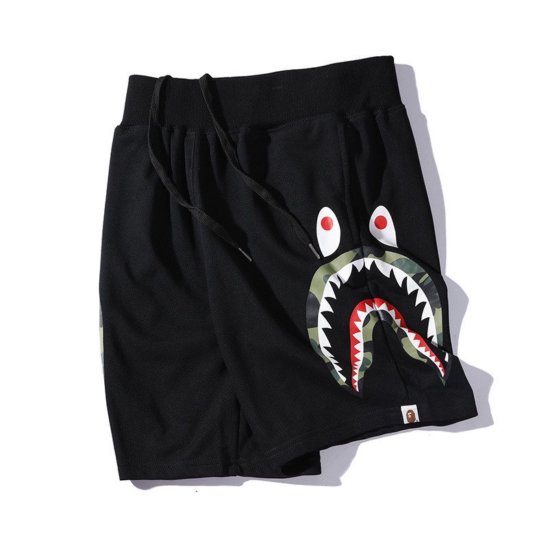 Ba88pe &amp; - Quần Short Unisex Họa Tiết Rằn Ri Cá Mập Xanh Lá Thời Trang Mới Nhất Xu Hướng Mới Nhấtiuyh54Uyh54Uy