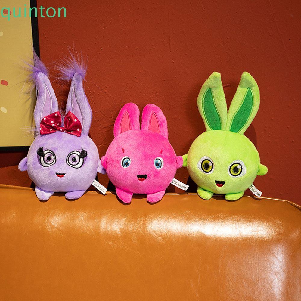 Đồ Chơi Nhồi Bông Hình Búp Bê Hoạt Hình Màu Cầu Vồng Đáng Yêu Trang Trí Nhà Cửa